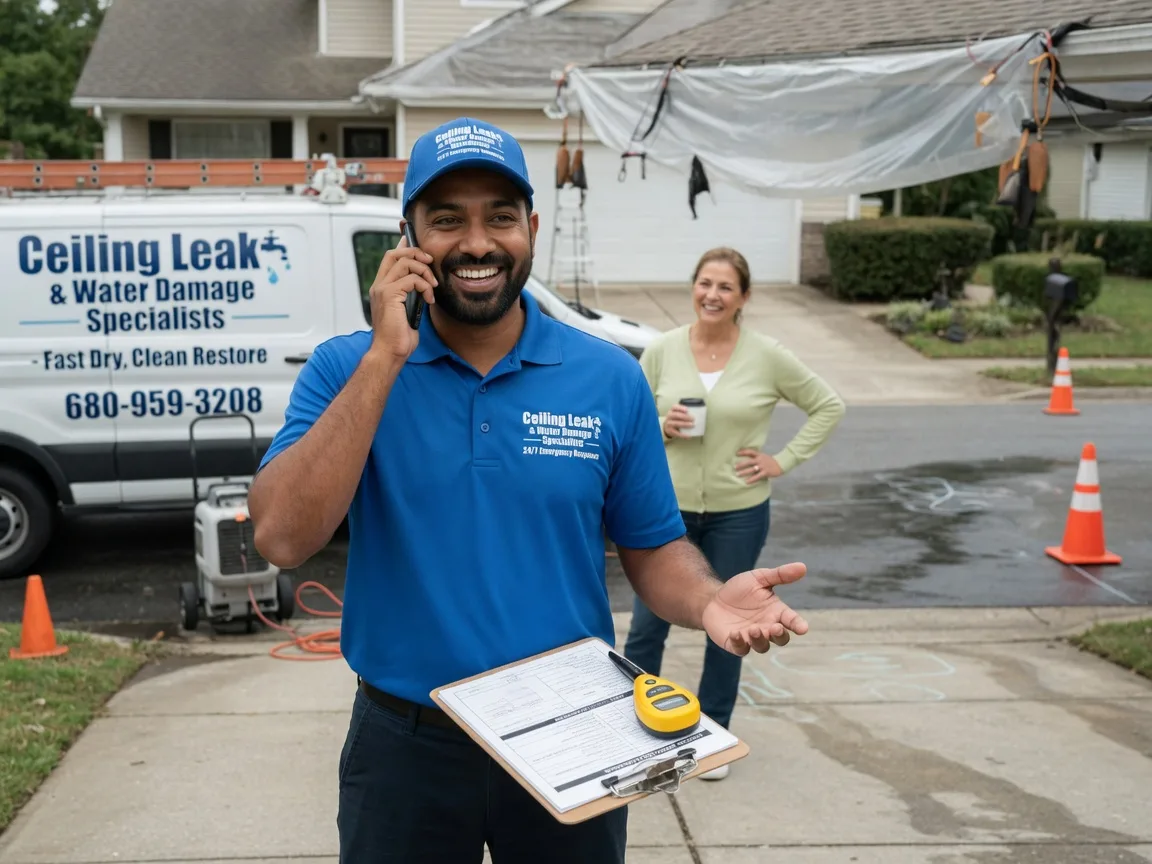 Ceiling Leak Cleanup Fort Stockton, TX FAQs